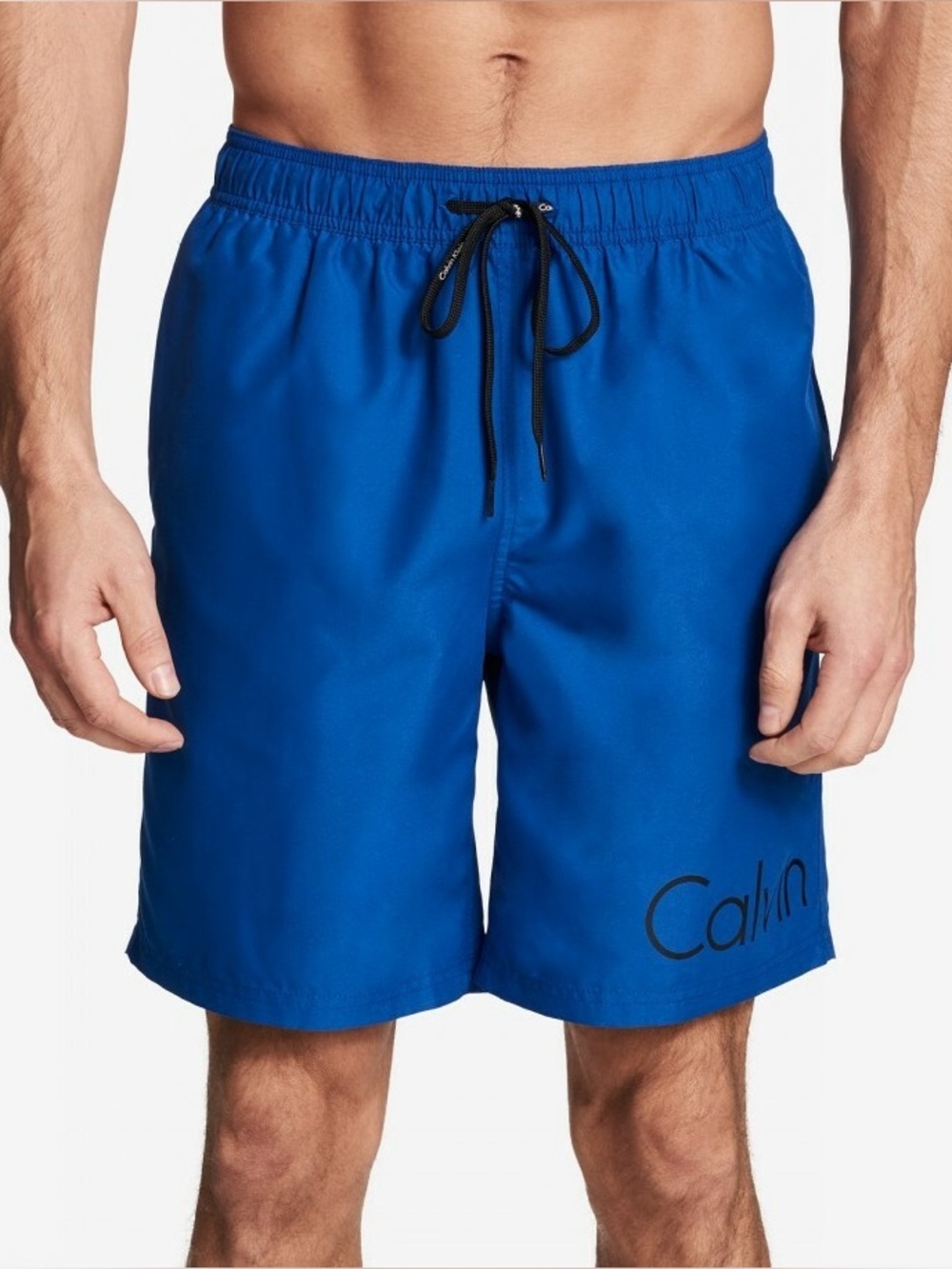 Calvin Klein Logo Volley Swim Trunks